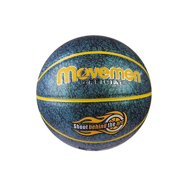 

Мяч баскетбольный Movemen №7 PU глиттер, MNG7-PU/50-2