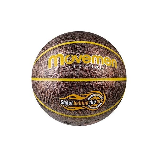 

Мяч баскетбольный Movemen №7 PU глиттер, MNG7-PU/50-3