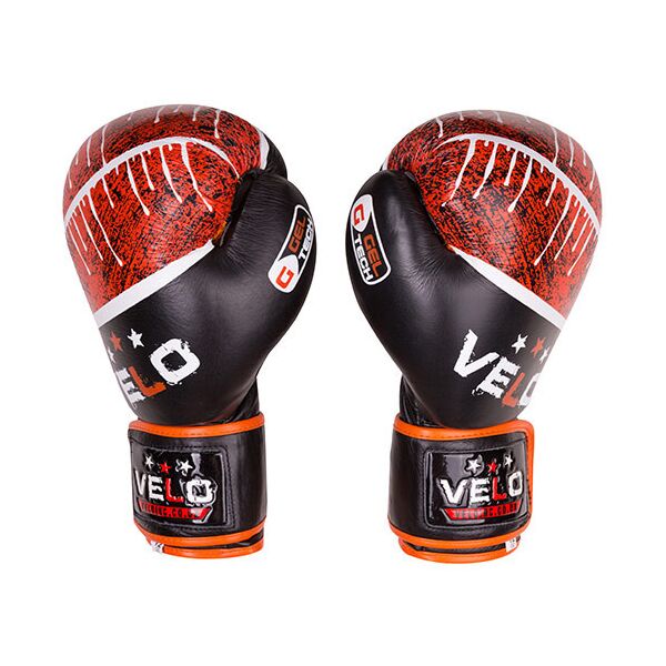 

Боксерские перчатки Velo microfiber, кожа, 12oz, черно-оранжевый, VLS3028-12