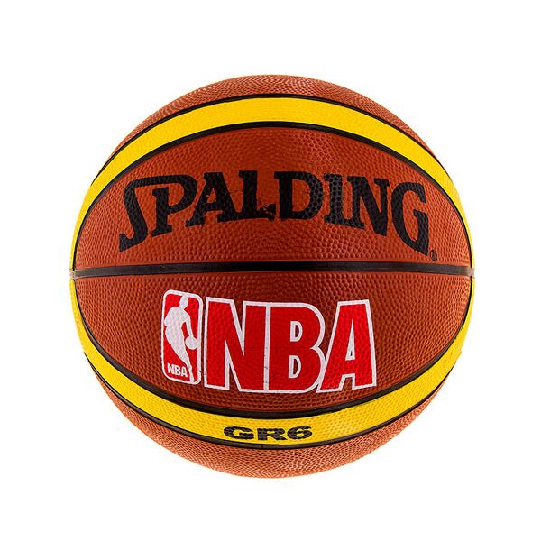 

Мяч баскетбольный резиновый №6 Spalding коричневый, R6SPL-NBA