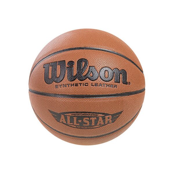 

Мяч баскетбольный Wilson №7 PU AllStar, коричневый, W381-3