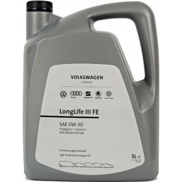 

Масло моторное синтетическое VAG LongLife III FE 0W-30, 5л