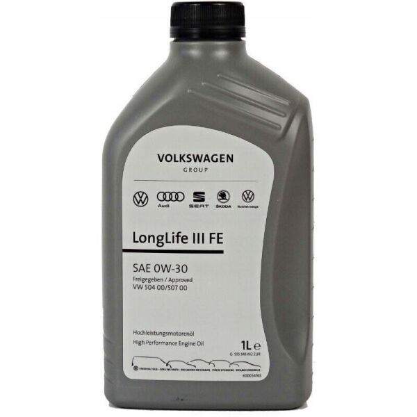 

Масло моторное синтетическое VAG LongLife III FE 0W-30, 1л