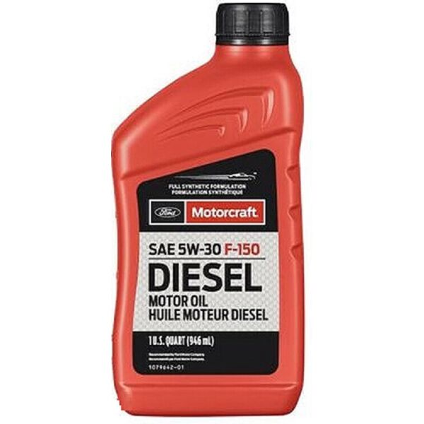 

Масло моторное синтетическое Ford Motorcraft Diesel F-150 5W-30, 0.946 л