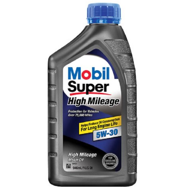 

Масло моторное синтетическое Mobil 1 High Mileage 5W30, 0,946л