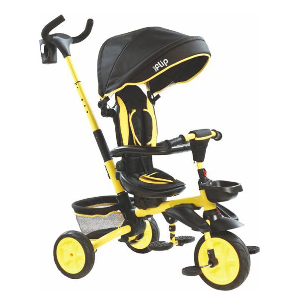 

Велосипед 3-х колёсный TILLY FLIP T-390 желтый