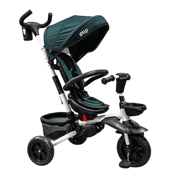 

Велосипед 3-х колёсный TILLY FLIP T-390 зеленый