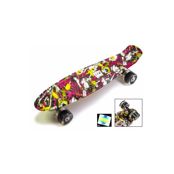 

Penny Board Deck Светящиеся колеса