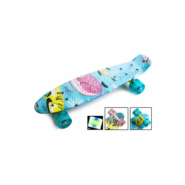 

Penny Board Cool Cat Светящиеся колеса