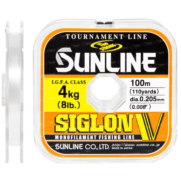 

Леска Sunline Siglon V 100м 0,205мм 4кг/8lb (1658-05-00)