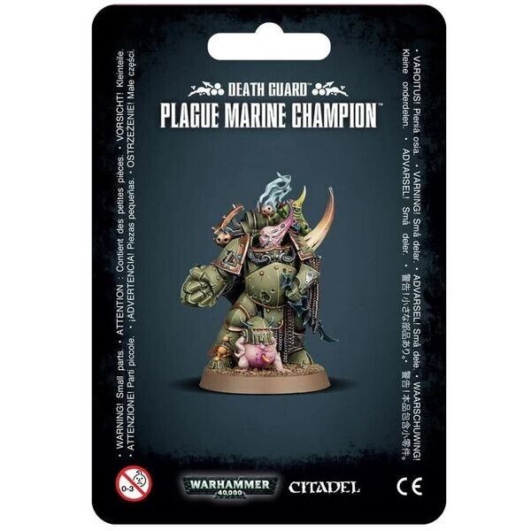 

Настольная игра Games Workshop Death Guard Plague Marine Champion Warhammer 40000 (99070102007 / 99070102022)