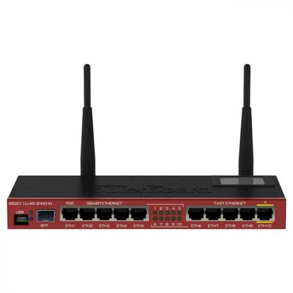 

Маршрутизатор Mikrotik rb2011uias-2hnd-in