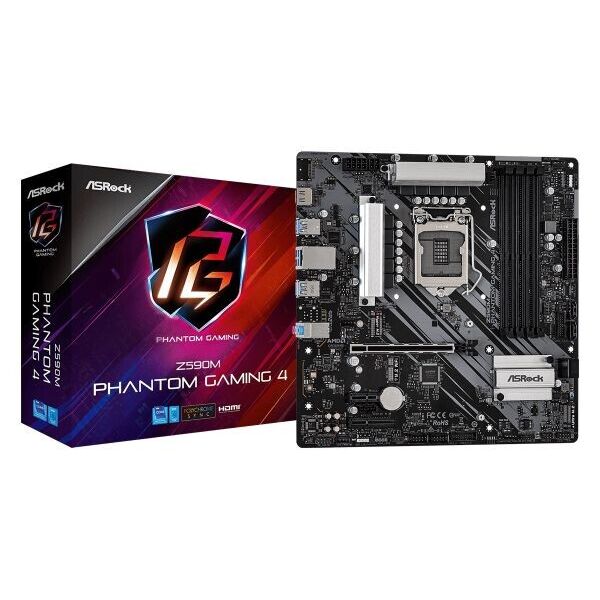 

Материнская плата ASRock z590m Phantom Gaming 4