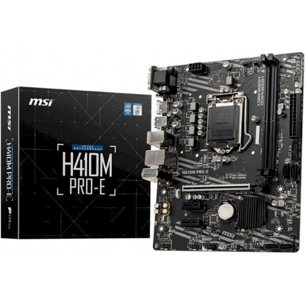 

Материнская плата msi h410m pro-e