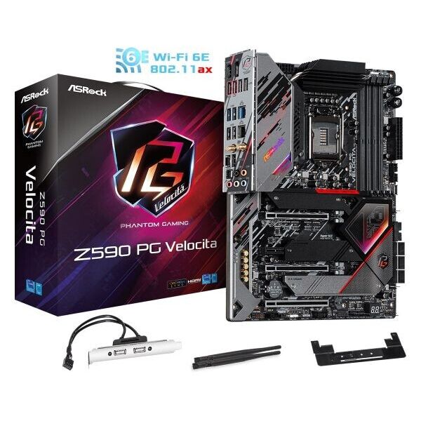 

Материнская плата ASRock z590 pg Velocita