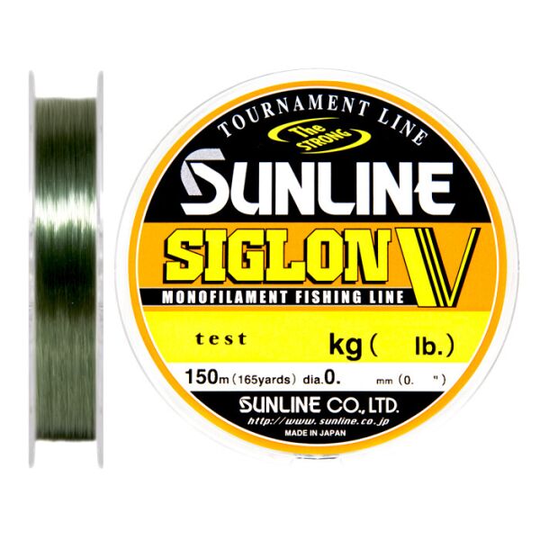 

Леска Sunline Siglon V 150м #1.2/0.185мм 3,5кг/7lb