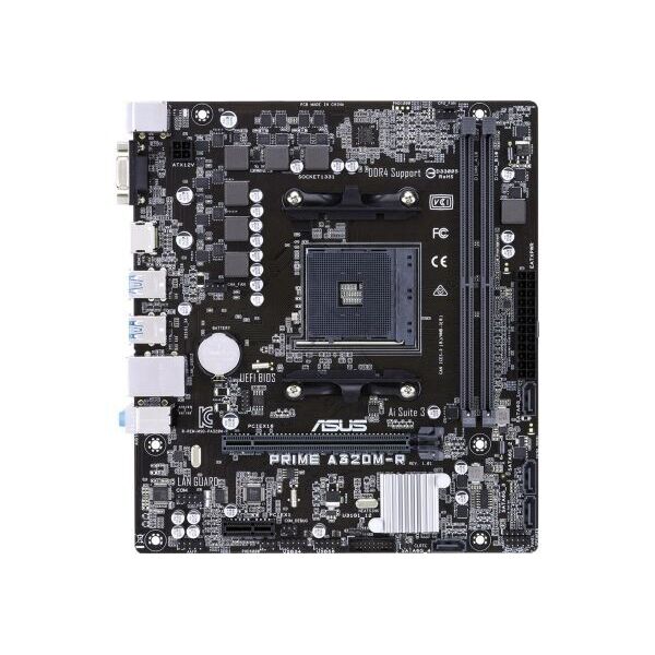 

Материнская плата asus am4 prime a320m-r-si