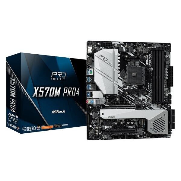 

Материнская плата ASRock x570m Pro4 Socket am4
