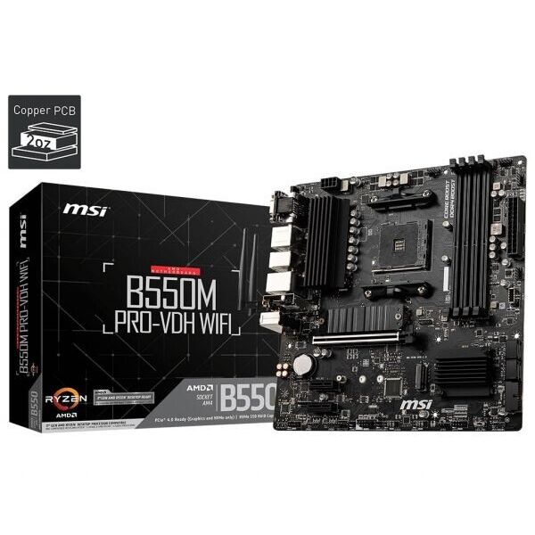 

Материнская плата msi b550m pro-vdh Wi-Fi