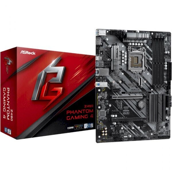 

Материнская плата ASRock z490 phantom gaming 4