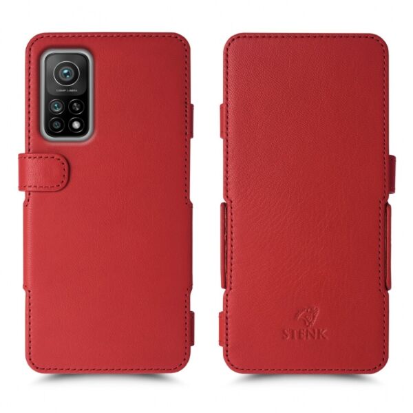

Чехол книжка Stenk Prime для Xiaomi Mi 10T Pro Красный