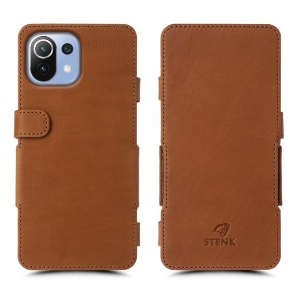 

Чехол книжка Stenk Prime для Xiaomi Mi 11 Lite Camel