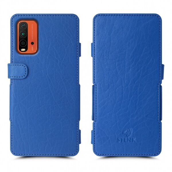 

Чехол книжка Stenk Prime для Xiaomi Redmi 9T Ярко-синий