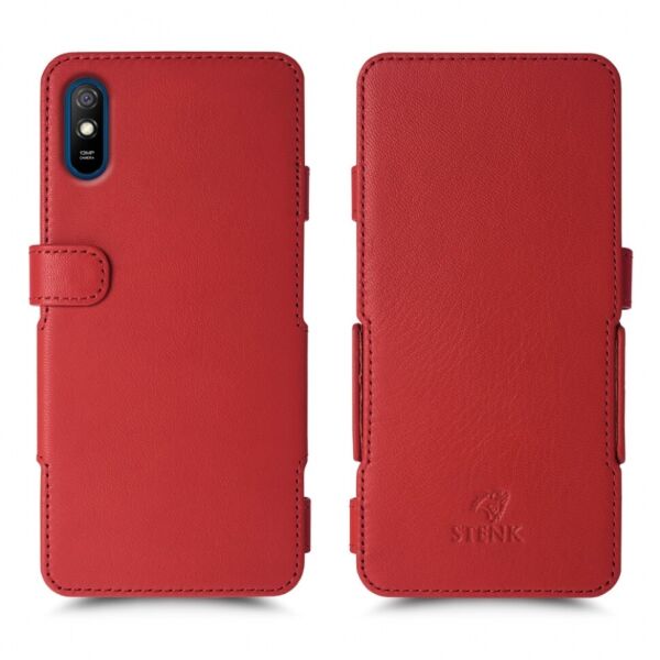 

Чехол книжка Stenk Prime для Xiaomi Redmi 9A Красный