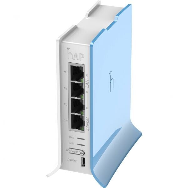 

Маршрутизатор Mikrotik hAP lite (RTB-RB941-2nD-TC)