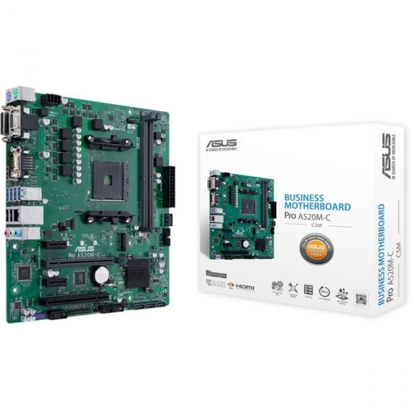 

Материнская плата asus pro a520m-c/csm