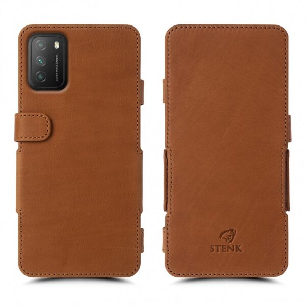 

Чехол книжка Stenk Prime для Xiaomi Poco M3 Camel