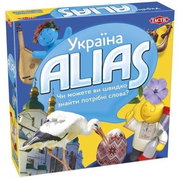 

Настольная игра Tactic Алиас. Украина (укр) (56264)
