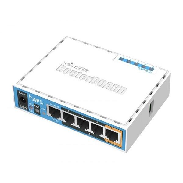 

Маршрутизатор Mikrotik hAP ac Lite rb952ui-5ac2nd