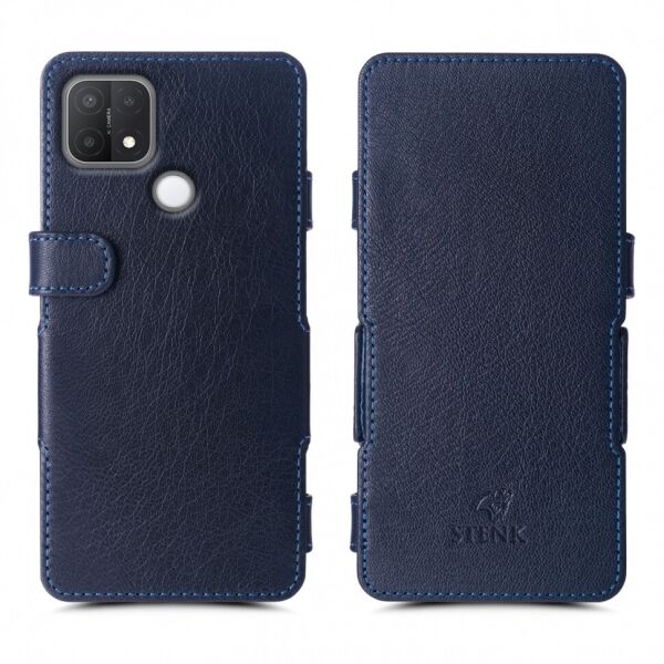 

Чехол книжка Stenk Prime для OPPO A15s Синий