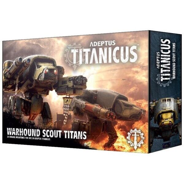 

Настольная игра Games Workshop Adeptus Titanicus Warhound Scout Titans (99120399006)