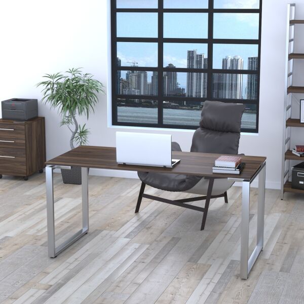 

Письменный стол Loft design Q-160 Орех Модена Столешница 16 мм