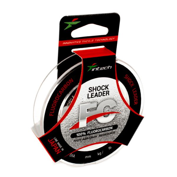 

Флюорокарбон Intech FC Shock Leader 25м (0.738mm (24.5kg / 53lb)