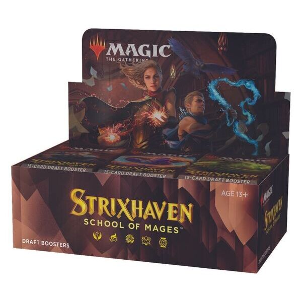 

Настольная игра Wizards of the Coast Дисплей драфт-бустеров Strixhaven: School of Mages Magic The Gathering АНГЛ (C84350001)