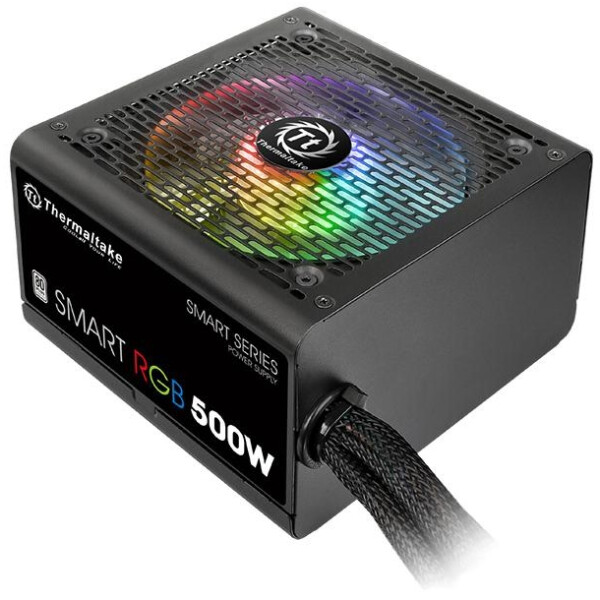 

Блок питания Thermaltake Smart RGB 500W (PS-SPR-0500NHSAWE-1)