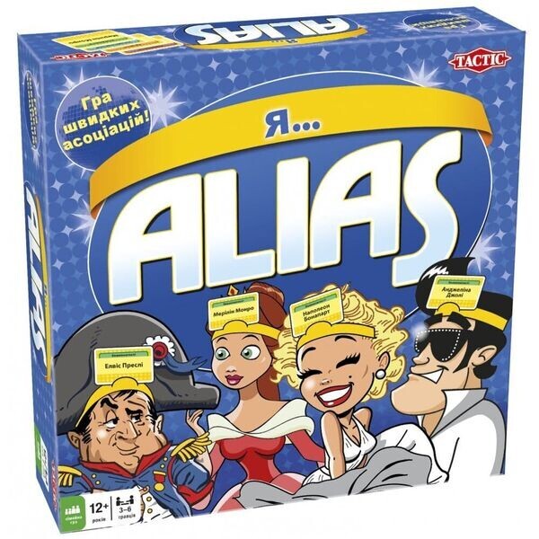 

Настольная игра Tactic Я ... Алиас (укр) (54669)