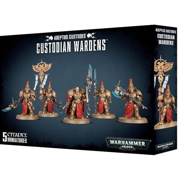 

Настольная игра Games Workshop Adeptus Custodes Custodian Wardens Warhammer 40000 (99120108013)