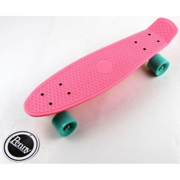 

Скейтборд Penny Board Pastel Series для девочки Нежно-розовый цвет дека 55 см Матовые колеса (ST 197974)
