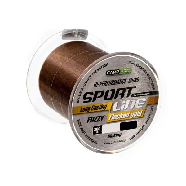 

Леска Carp Pro Sport Line Flecked Gold 300м 0.335мм (CP2303-0335)