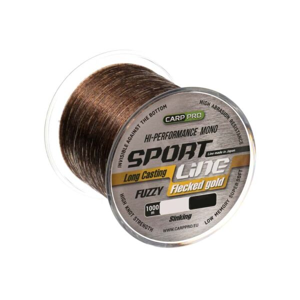 

Леска Carp Pro Sport Line Flecked Gold 1000м 0.310мм (CP2310-0310)