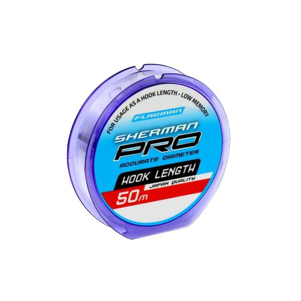 

Леска Flagman Sherman Pro Hook Length 50м 0.115мм (SHPH_0,115)