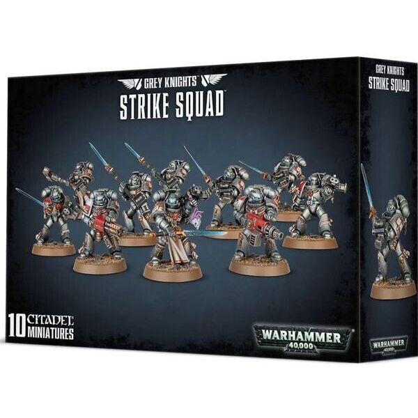 

Настольная игра Games Workshop Grey Knights Strike Squad Warhammer 40000 (99120107013)
