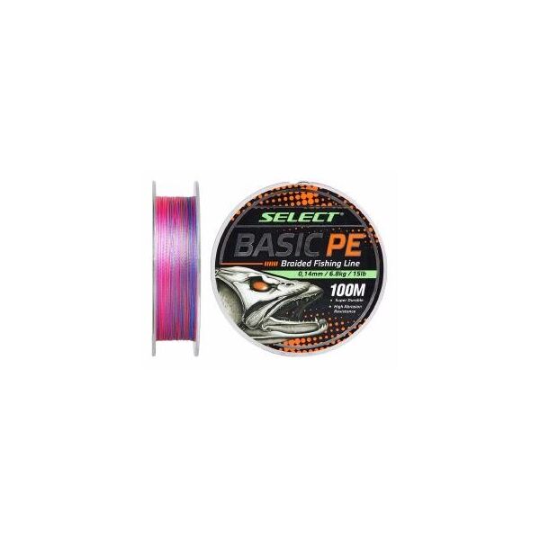 

Шнур Select Basic PE (разноцв.) 150м 0.06мм 3кг/6lb