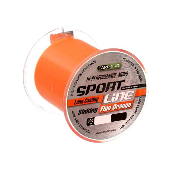 

Леска Carp Pro Sport Line Fluo Orange 300м 0.310мм (CP2203-0310)