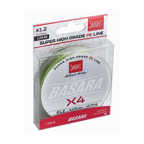 

Шнур Lucky John Basara Green 125м 0,21мм 17кг/38lb