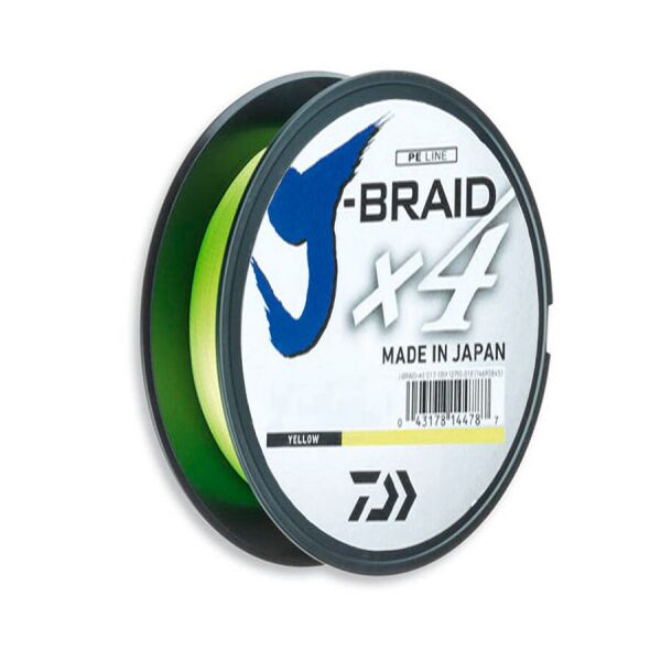 

Шнур DAIWA J-Braid x4 0,10мм 135m 3,8кг/8lb (12740-010)